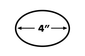 Chevrolet Silverado Nerf Bars - Dee Zee - 4 in. Oval Stainless - Polished - `14-`18